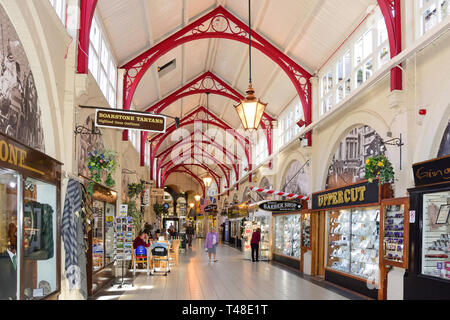 Victorian Market Arcade, Academy Street, Inverness, Highland, Schottland, Vereinigtes Königreich Stockfoto