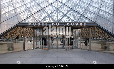 Musée du Louvre, Paris, Frankreich Stockfoto