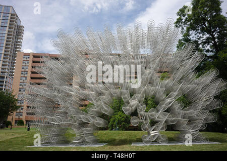 Ai Wei Wei für immer Fahrräder in Austin, Texas Stockfoto