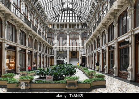 Einkaufspassage Galleria Subalpina, Turin, Piemont, Italien Stockfoto