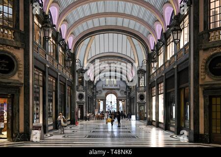 Einkaufspassage Galleria San Federico, Turin, Piemont, Italien Stockfoto