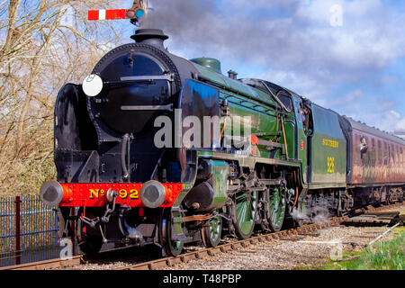 Southern Railway Maunsell V Klasse 926 Repton Stockfoto