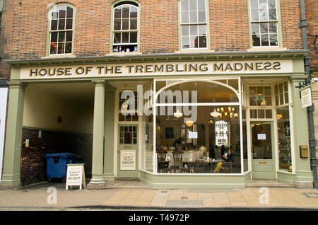 Haus der Zittern Wahnsinn, York Stockfoto