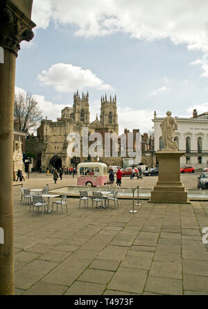 Messeplatz York Stockfoto