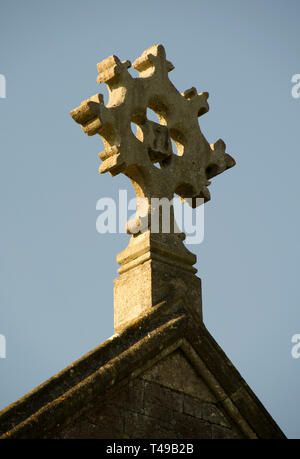 Bergauf Manor, bergauf, Weston-Super-Mare, Somerset, UK, mit Inhabern Tina & Craig Kennedy. Stockfoto