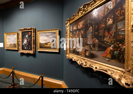 Scottish National Gallery Art Museum, Edinburgh, Schottland, Großbritannien, Europa Stockfoto