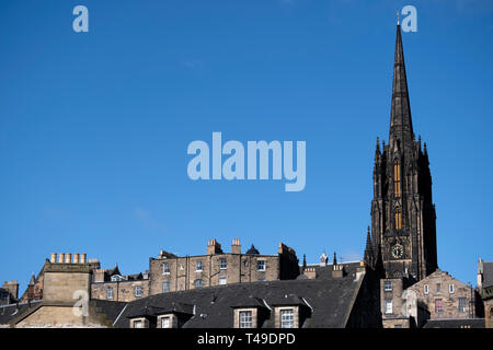 Die Nabe Turm, Edinburgh, Schottland Stockfoto