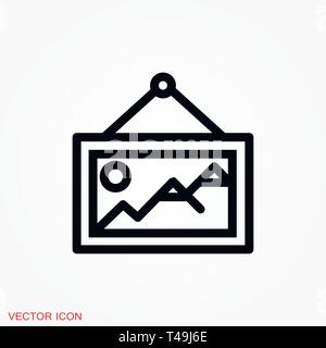 Symbol Bild grafik design vector das Symbol Stock Vektor