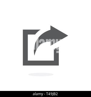 Freigabe-symbol Vector Illustration Stock Vektor