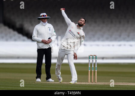 London, Großbritannien. 14 Apr, 2019. Glenn Maxwell von Lancashire während Specsavers County Championship Match zwischen Middlesex vs in Lancashire Cricket Ground des Herrn am Sonntag, 14. April 2019 in London, England. (Nur redaktionelle Nutzung, eine Lizenz für die gewerbliche Nutzung erforderlich. Keine Verwendung in Wetten, Spiele oder einer einzelnen Verein/Liga/player Publikationen.) Credit: Taka G Wu/Alamy leben Nachrichten Stockfoto
