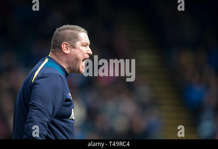 High Wycombe, UK. 14 Apr, 2019. West Ham Frauen Matt Bart während der Frauen FA-Cup Halbfinale Match zwischen Lesen Frauen und West Ham United am Adams Park, High Wycombe, England am 14. April 2019. Foto von Andy Rowland. Credit: PRiME Media Images/Alamy leben Nachrichten Stockfoto