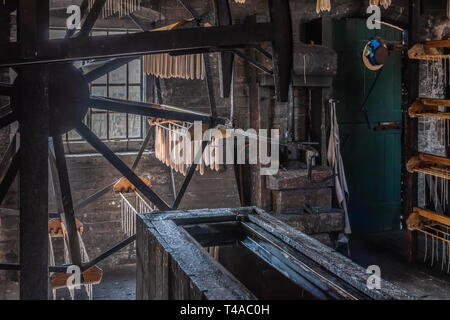 In der Kerze Fabrik in Blists Hill Victorian Stadt Ironbridge Shropshire Stockfoto