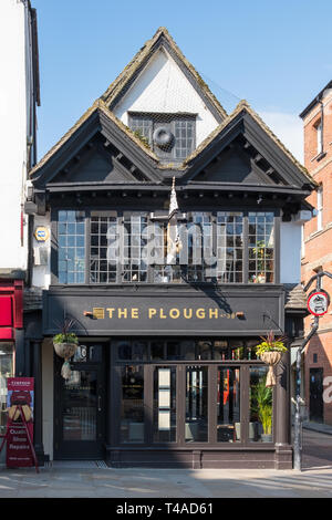 Der Pflug miniatur Pub in Cornmarket Street, Oxford, Großbritannien Stockfoto