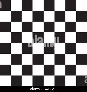 Vektor schach Feld nahtlose Muster Stock Vektor