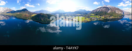 Altaussee, Verlierer und See Altausseer See im Salzkammergut in Österreich. Stockfoto