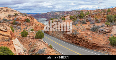 Amerikanischen Südwesten, Scenic Byway 12. Stockfoto