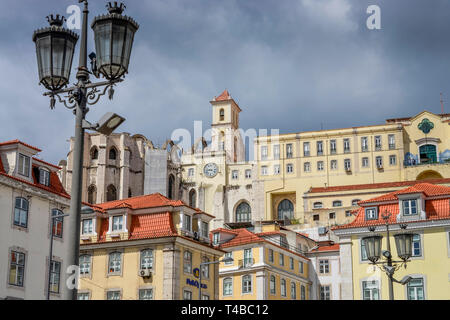 Convento do Carmo, Guarda Nacional Republicana, Lissabon, Portugal Stockfoto