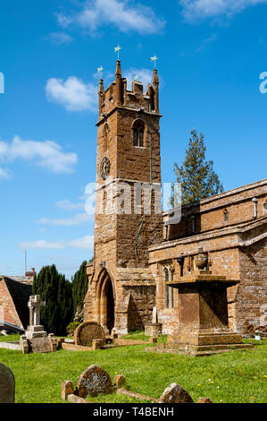 St. Maria Magdalena Kirche, Balscote, Oxfordshire, England, Vereinigtes Königreich Stockfoto