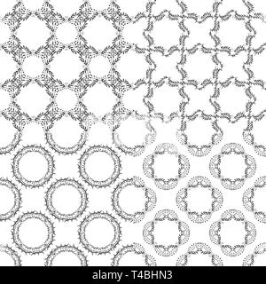 Orientalische classic farbige Muster. Nahtlose abstrakt Hintergrund mit sich wiederholenden Elementen. Orient Hintergrund. Stockfoto