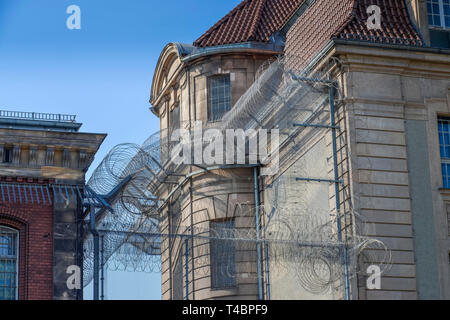 JVA Moabit und Kriminalgericht, Rathenower Straße, Moabit, Mitte, Berlin, Deutschland Stockfoto