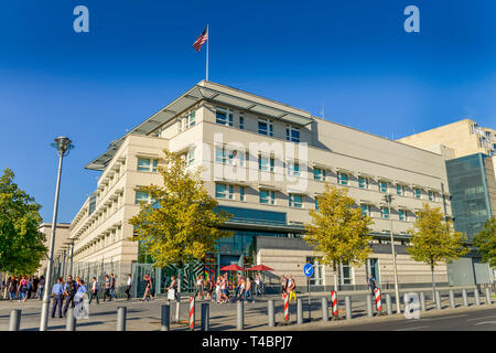 Beschaffenheit der Vereinigten Staaten von Amerika, Ebertstraße, Mitte, Berlin, Deutschland Stockfoto