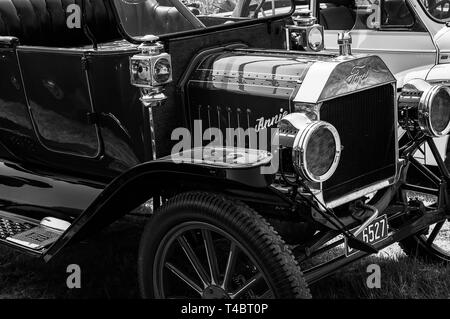 Die Vorderseite des Ford-T-Modell auf der Auto Show Stockfoto