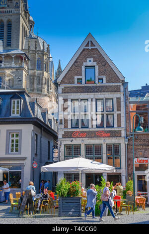 Fischmarkt, Altstadt, Aachen, Nordrhein-Westfalen, Deutschland Stockfoto