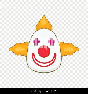 Clown-Symbol, Cartoon-Stil Stock Vektor