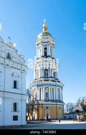 Kiew Pechersk Lavra (Cave Kloster), Kiew, Ukraine: Große Lavra Glockenturm Stockfoto