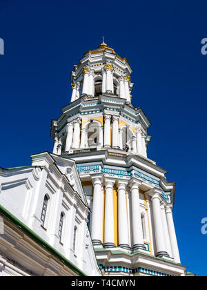 Kiew Pechersk Lavra (Cave Kloster), Kiew, Ukraine: Große Lavra Glockenturm (Detail) Stockfoto