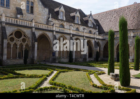 Jard-sur-Oise, Frankreich, 10. SEPTEMBER 2016: architektonische Details Abtei von Royaumont, 10. September 2016 in Jard-sur-Oise, Val d'Oise, Frankreich Stockfoto