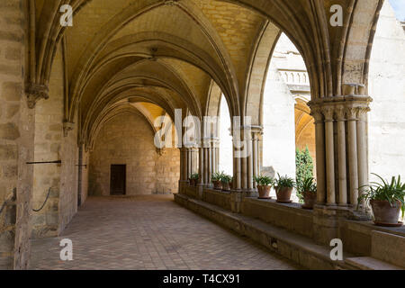 Jard-sur-Oise, Frankreich, 10. SEPTEMBER 2016: architektonische Details Abtei von Royaumont, 10. September 2016 in Jard-sur-Oise, Val d'Oise, Frankreich Stockfoto