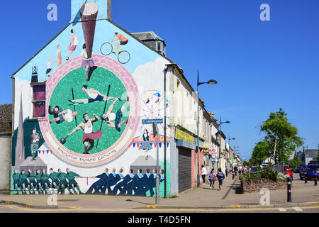 High Street, Invergordon, Highland, Schottland, Vereinigtes Königreich Stockfoto