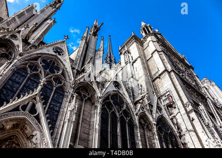 Kathedrale Notre-Dame, Paris, Frankreich Stockfoto