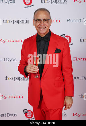 Red Nose Day Gala Ball für Comic Relief mit Headliner Ronan Keating und Rick Parfitt Jnr und RPJ Band gehalten an der Battersea Evolution bietet: Theo Paphitis Wo: London, Großbritannien Wann: 15 Mar 2019 Credit: Joe Pepler/PinPep/WENN.com Stockfoto