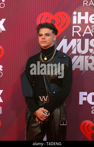 IHeart Radio Music Awards Ankünfte gehalten, die in den Microsoft Theater bietet: Yungblud Wo: Los Angeles, Kalifornien, Vereinigte Staaten, wenn: 14 Mar 2019 Credit: Nicky Nelson/WENN.com Stockfoto