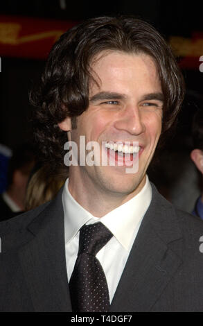 LOS ANGELES, Ca. Februar 02, 2004: Schauspieler Eddie Cahill im Rahmen der Weltpremiere in Hollywood, seines neuen Films Wunder. Stockfoto