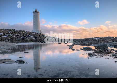 Akranes, Vesturland, Island, Europa Stockfoto