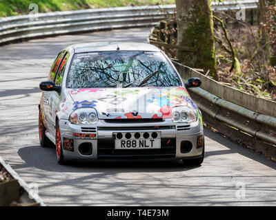 Doune Hill Climb - 14. April 2019 Stockfoto