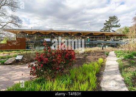 Gateway Restaurant des Royal Botanic Garden Edinburgh Schottland Großbritannien Stockfoto