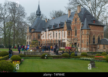 Floralia 2019 Veranstaltung auf der Burg von Grand Bigard Stockfoto