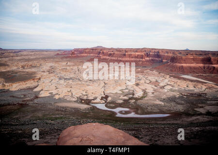 Die unendliche Tal bei Dead Horse Point in Utah Stockfoto