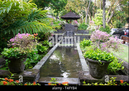 Das Intercontinental Bali Resort. Ein luxuriöses 5-Sterne Hotel in Jimbaran, Bali, Indonesien Stockfoto