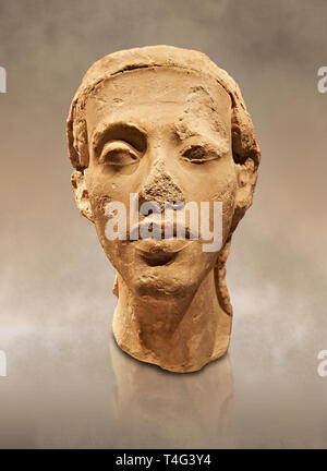 Statue Portrait Kopf der Nofretete. /Portratkopfe des Konigspaares Nofretete. /Ägypten 18. Dynastie (1340 v. Chr.) Berlin Neues Museum Kat.-Nr.: BIN 21348. Stockfoto