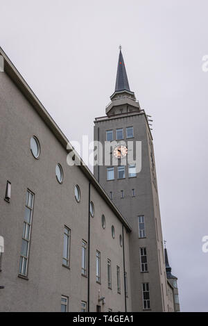 Taekniskolinn - Technische Hochschule von Reykjavik, die Hauptstadt Islands Stockfoto