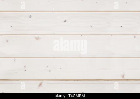 Nahtlose Muster eines neuen Holz- wand aus lackiertem Pine Tree Planken. Frontale flachbild Hintergrund Foto Textur Stockfoto
