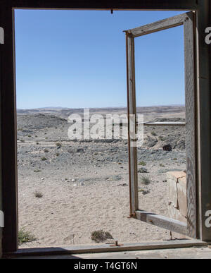 Die Diamanten Geisterstadt Pomona in Namibia Stockfoto