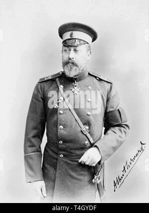 Foto von Albert Edward, Prinz von Wales, 1894 von A. Pasetti Stockfoto