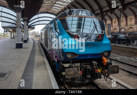 Traspennine Express Klasse 68 Stockfoto