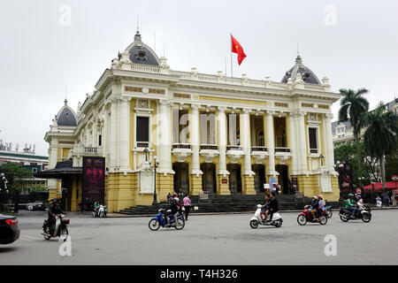 Hanoi Opera House, Grand Opera House, nhà hát lớn Hà Nội, Hanoi, Hà Nội, Vietnam, Asien Stockfoto